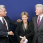 Nimrod Kovacs with Bill Clinton